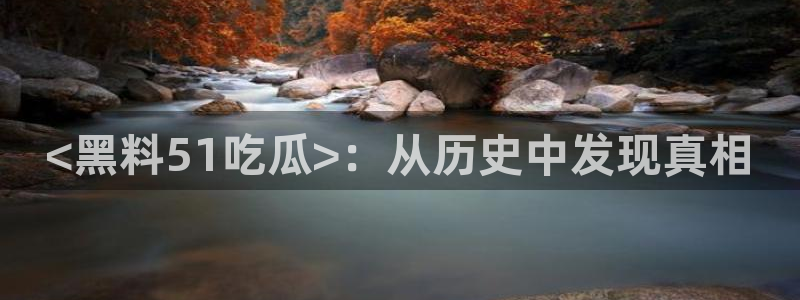 吃瓜.:<黑料51吃瓜>:从历史中发现真相