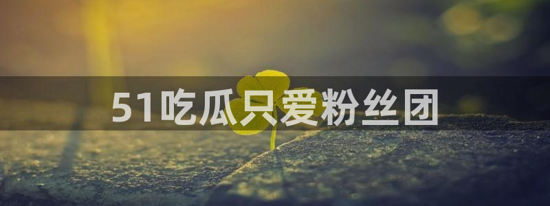 吃瓜吃到自己头上：51吃瓜只爱粉丝团