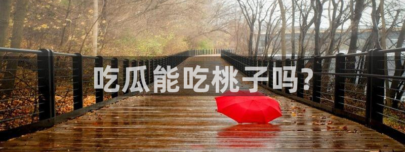 51cgfun吃瓜网怎么进:吃瓜能吃桃子吗?